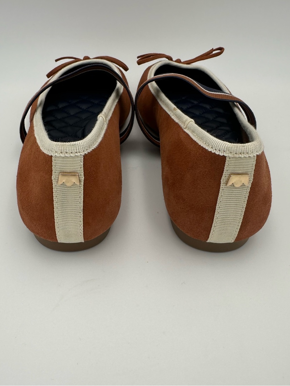 Birdies Hummingbird Mary Jane Suede Flats Bow Strap Size 5 - Picture 3 of 9